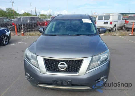 2015 Nissan Pathfinder S из США, поврежденный, VIN 5N1AR2MN8FC669485
